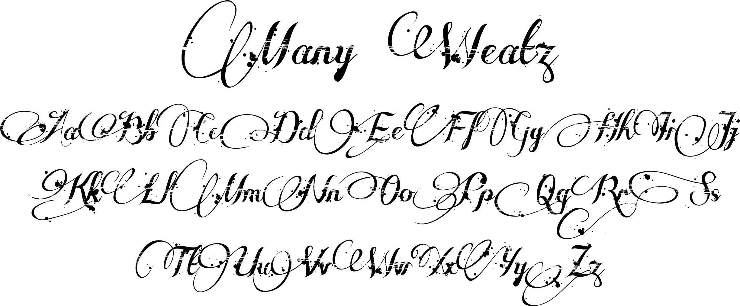Many Weatz For Fonts We Love Friday Trixie Scraps Designs