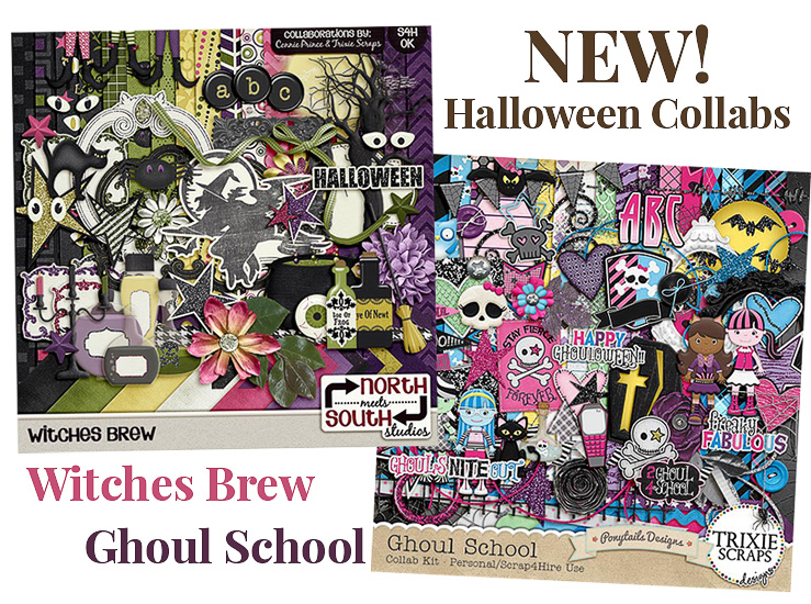 Two new Halloween collabs on sale now! New Freebies, too! Trixie